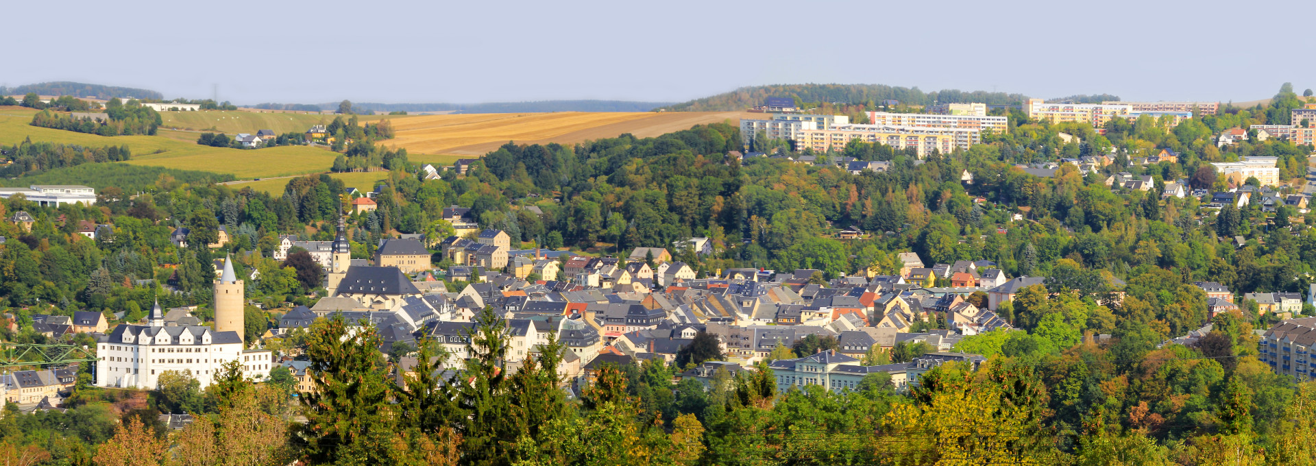 Blick auf Zschopau